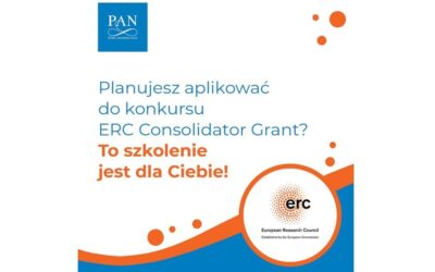 ERC: Szkolenie dla aplikujących do Consolidator Grant – 20 października 2025 r.