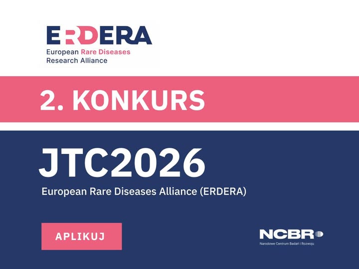 NCBR: Międzynarodowy konkurs JTC2026 w ramach Partnerstwa ERDERA – nabór do 12 lutego 2026 r.