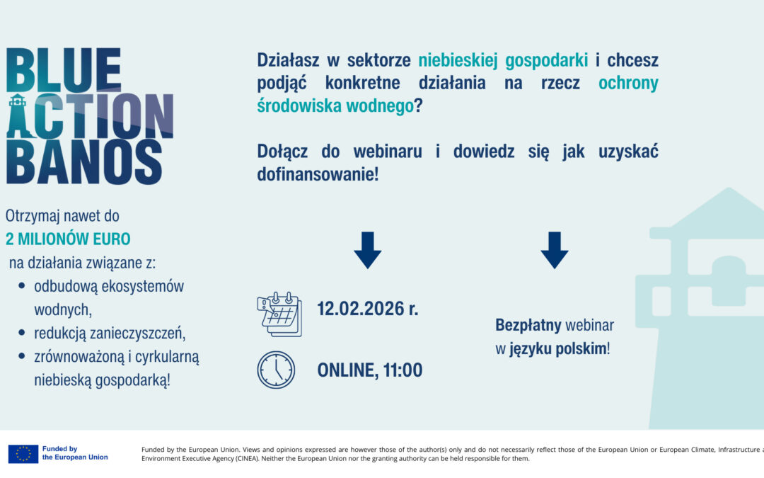 HE: 2 mln euro na ochronę Bałtyku – konkurs BlueActionBANOS