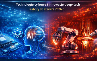NCBR: STEP – Ścieżka A i Ścieżka B: Technologie cyfrowe i innowacje deep‑tech (nabory do czerwca 2026 r.)