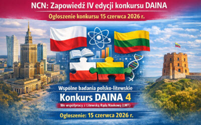NCN: Zapowiedź IV edycji konkursu DAINA – ogłoszenie konkursu 15 czerwca 2026 r.