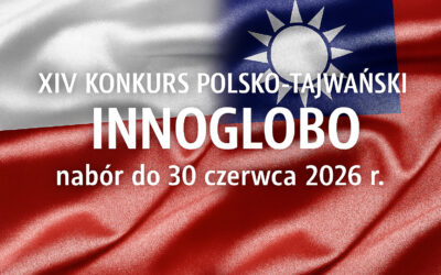 XIV konkurs polsko‑tajwański INNOGLOBO – nabór do 30 czerwca 2026 r.