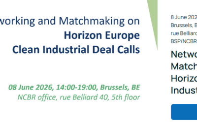 Międzynarodowe wydarzenie networkingowe „Clean Industrial Deal” – Bruksela, 8 czerwca 2026 r.