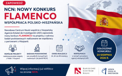 NCN: Zapowiedź konkursu FLAMENCO – nowa możliwość współpracy polsko-hiszpańskiej