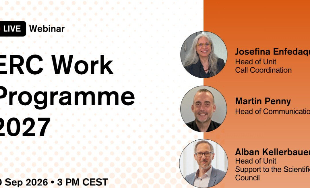 Webinar „ERC Work Programme 2027” – 10 września 2026 r.