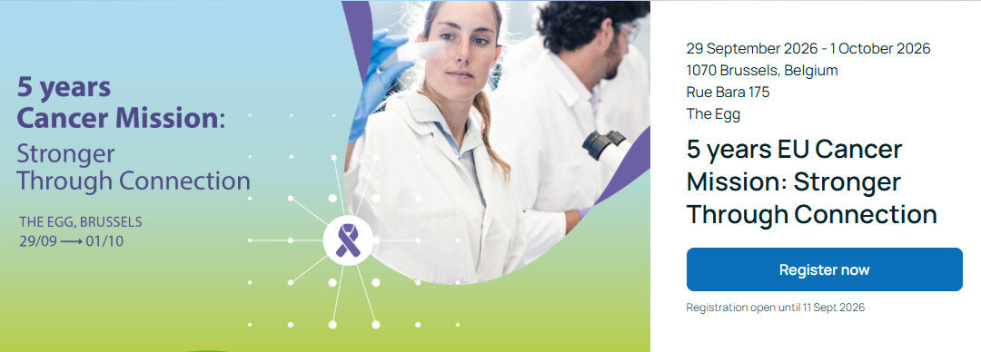 5 years EU Cancer Mission: Stronger Through Connection – wydarzenie w Brukseli, 29 września-1 października 2026 r.